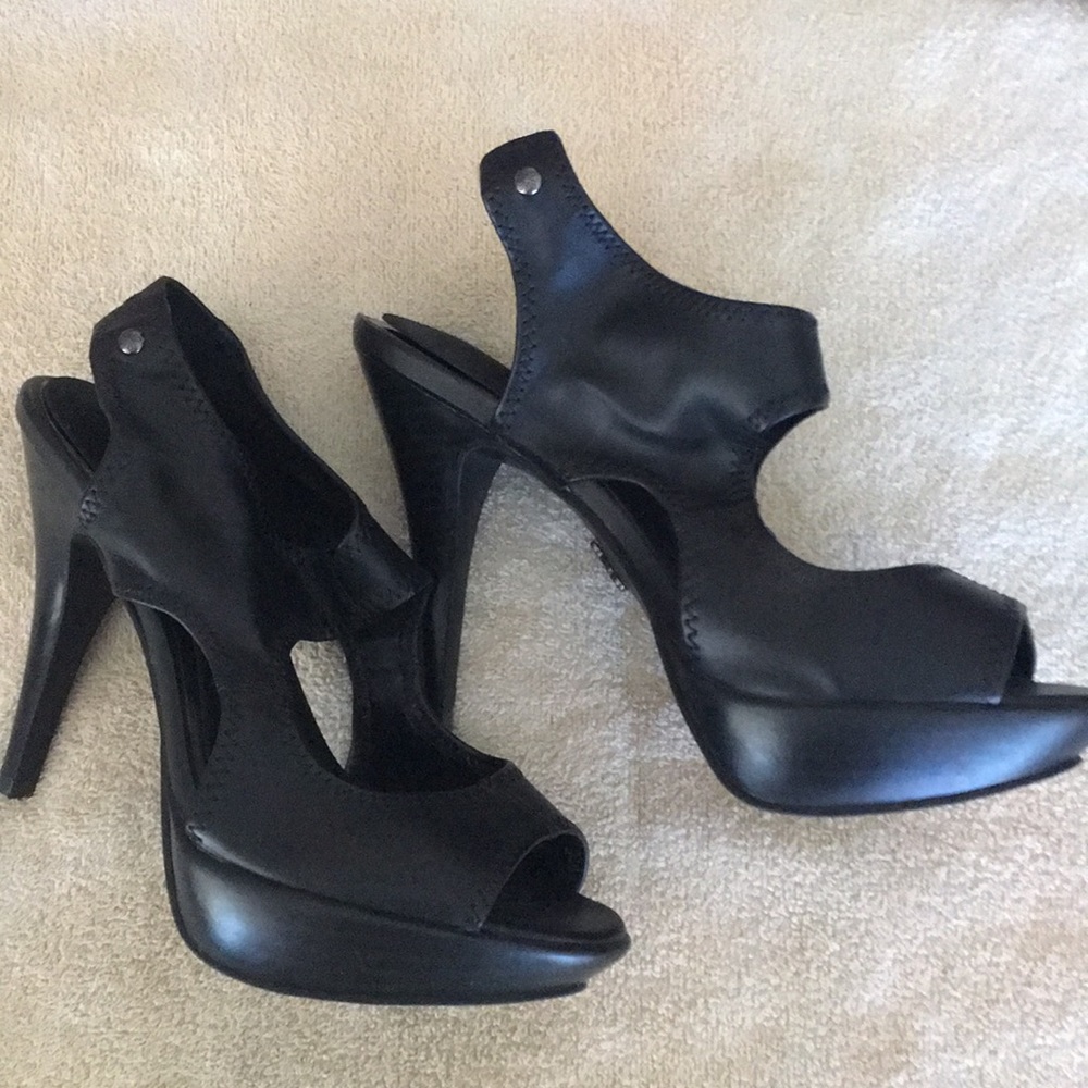 Black heels